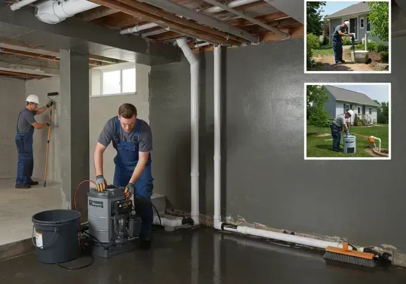 Basement Waterproofing and Flood Prevention process in Festus, MO